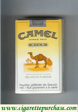 Camel Mild Balanced Flavour cigarettes soft box